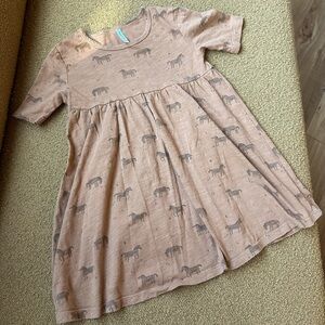 Rylee + Cru kids Horse Dress size 4/5